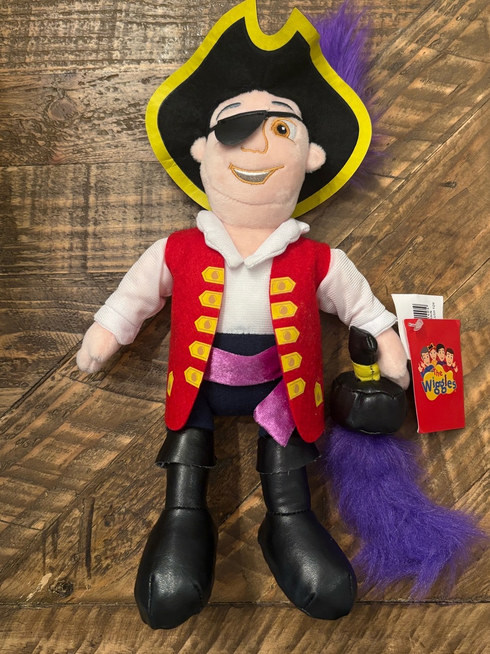 The Wiggles Captain Feathersword Plush